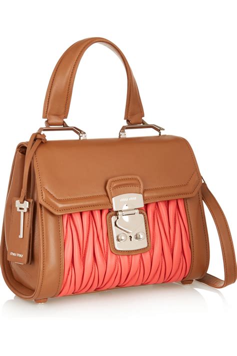 miu miu two tone bag